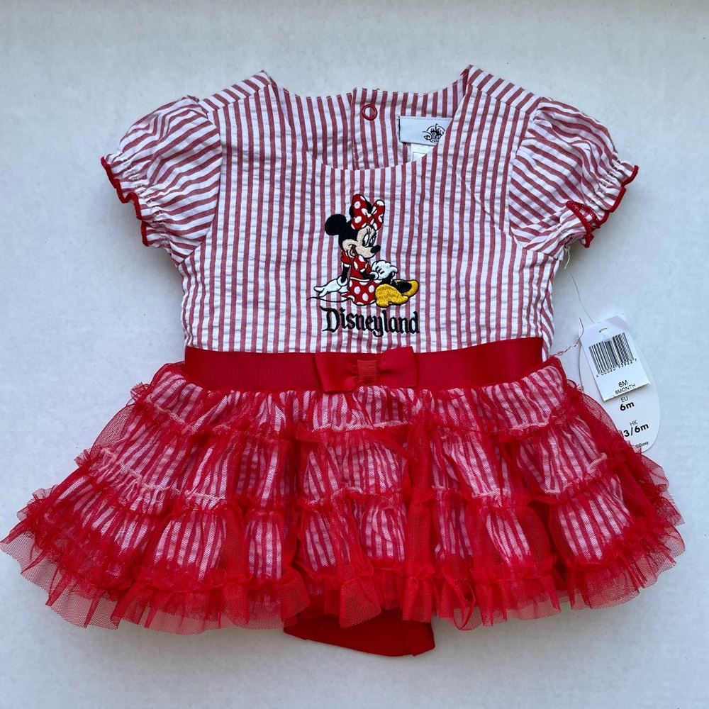 Minnie mouse Disney baby dress. 6 months. NWT
